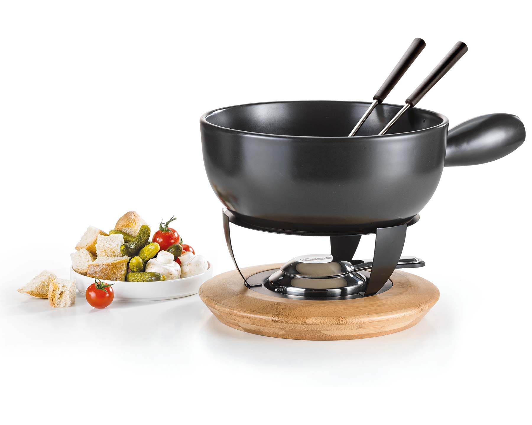 Käsefondue-Set Bamboo - kitchen-more.ch