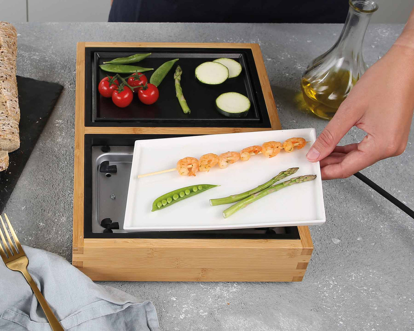 Tischgrill Dinner for 2 - kitchen-more.ch