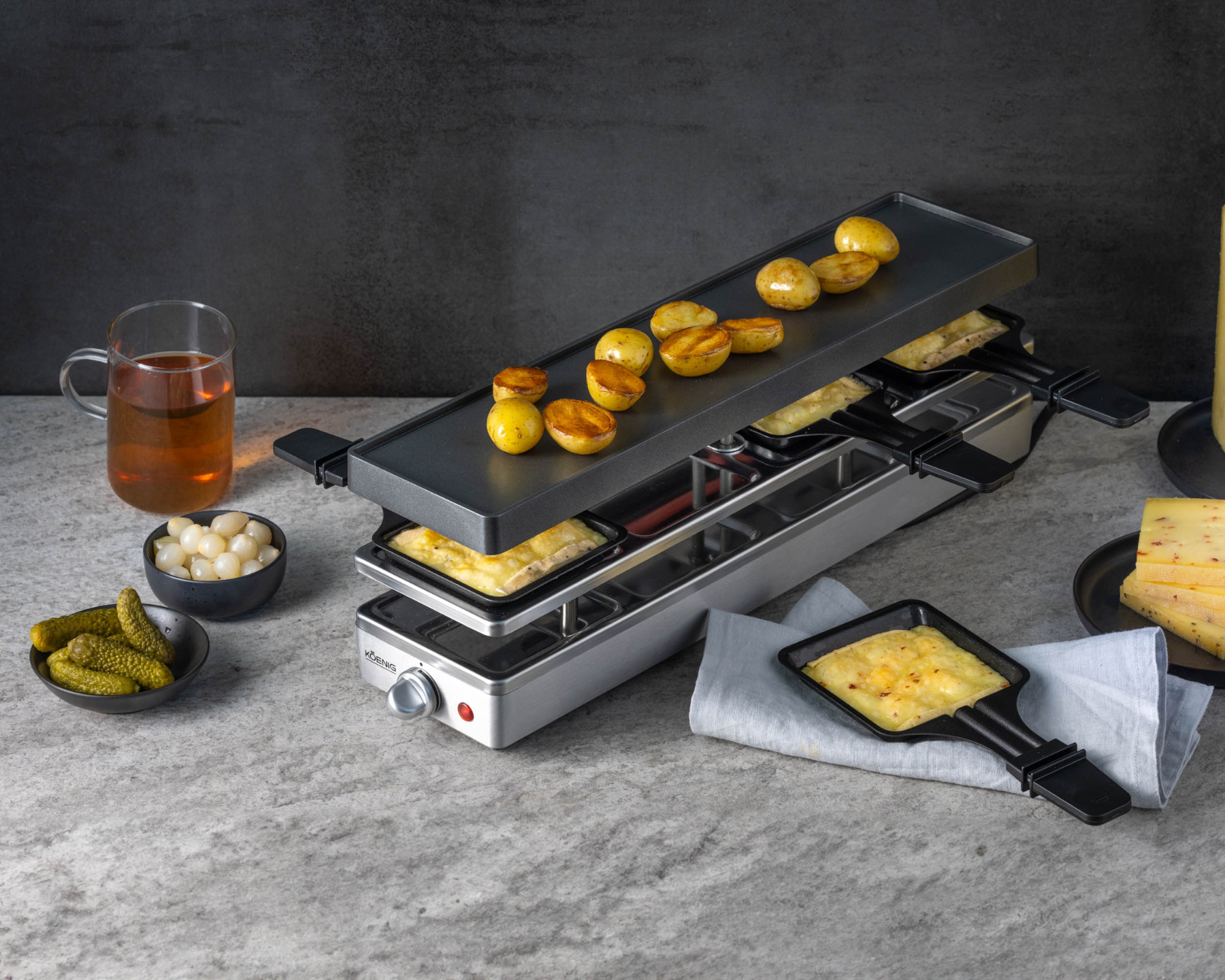 Raclette-Grill 4 and more - kitchen-more.ch